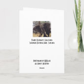 Carte Éraflure de Tembo (éléphant) (Dos)