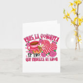 Carte Eres La Conchita Que Endulza Mi Amor (Fleur jaune)