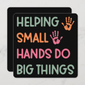 Carte ergothérapie - ergothérapeute (Devant / Derrière)