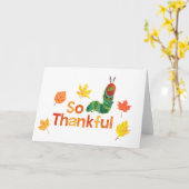 Carte Eric Carle | La chenille tellement reconnaissante (Fleur jaune)