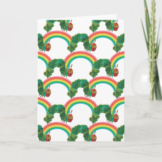 Carte Eric Carle | Le très affamé Motif Caterpillar (Devant)