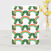 Carte Eric Carle | Le très affamé Motif Caterpillar (Fleur jaune)