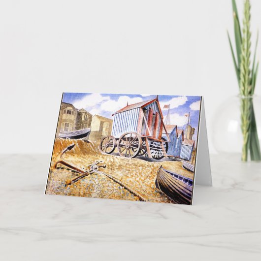 Carte Eric Ravilious - Adelburgh (Devant)