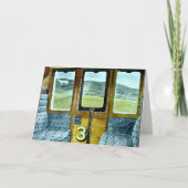 Carte Eric Ravilit, Train Paysage, (Devant)