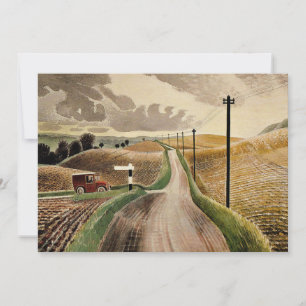Carte Eric Ravilit, Wiltshire Paysage