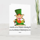 Carte Erin vont Bragh moins (Dos)