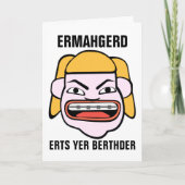 Carte Ermahgerd Herper Berthder (Devant)