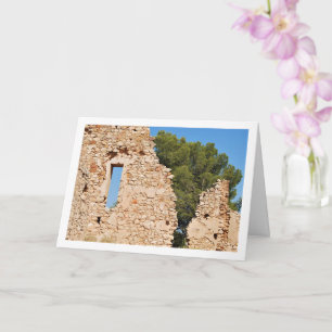 Carte Ermita de Père Noël Ruines Bárbara, Lliria, Valenc