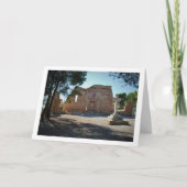 Carte Ermita de Santa Bárbara Façade, Lliria, Valencia (Devant)