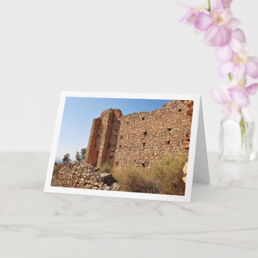 Carte Ermita de Santa Bárbara Façade, Valence, Espagne (Orchidée)