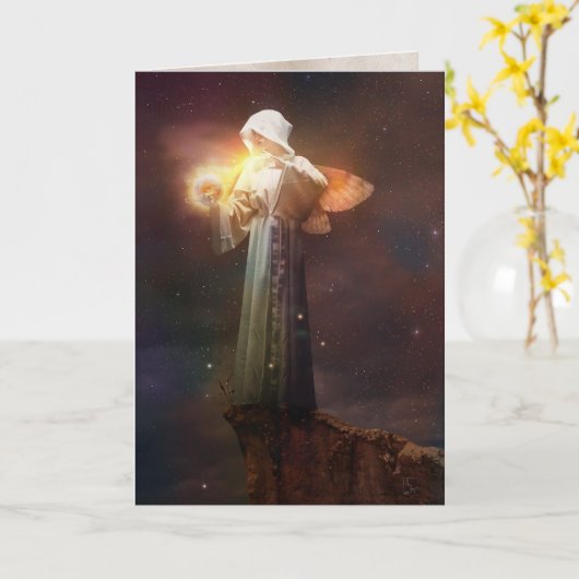 carte ermite (Fleur jaune)