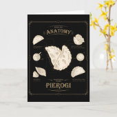Carte Erogi Dumpling Anatomie Tunique Recette Lish Tee, (Fleur jaune)