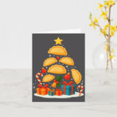 Carte Erogi Lish Food Land Christmas Tree Xmas Long Slee (Fleur jaune)