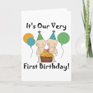 Cartes Jumelles D Anniversaire Zazzle Be