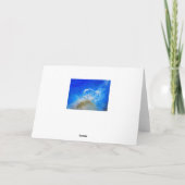 Carte Éruption volcanique (Dos)