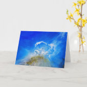 Carte Éruption volcanique (Fleur jaune)