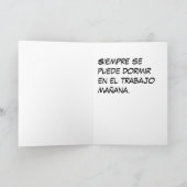 Carte Es su cumpleaños. (Intérieur)