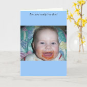 Carte Es-tu prêt pour ça ? (Fleur jaune)
