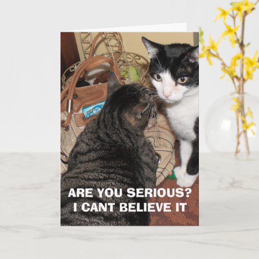 Carte Es-tu vraiment si vieux ? (Fleur jaune)