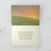 Carte Ésaïe 41:10 Ne craignez pas que je sois avec vous (Intérieur)