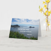 Carte Ésaïe 43:18 Oublie les choses précédentes; ne... (Fleur jaune)