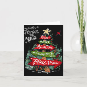 Carte Ésaïe 9_6 Et Il Sera Appelé Jésus Noël C