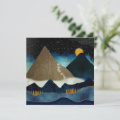 Carte Escalade en montagne d'or (Debout devant)