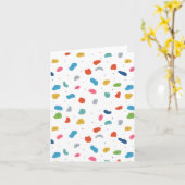 Carte Escalade Roche Cute Kids Colorée (Fleur jaune)