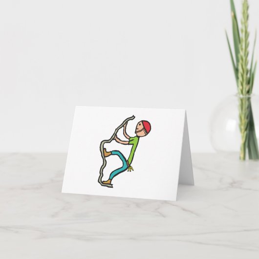 Carte Escalade rocheuse (Devant)