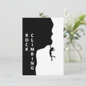 Carte Escalade rock (Debout devant)