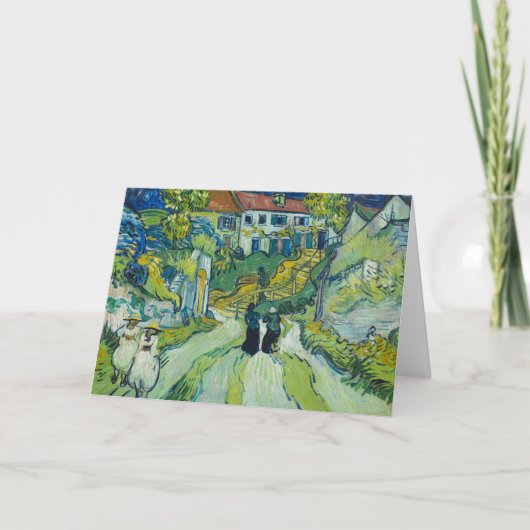 Carte Escalier à Auvers par van Gogh : Vide (Devant)