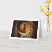 Carte Escalier en spirale (Fleur jaune)