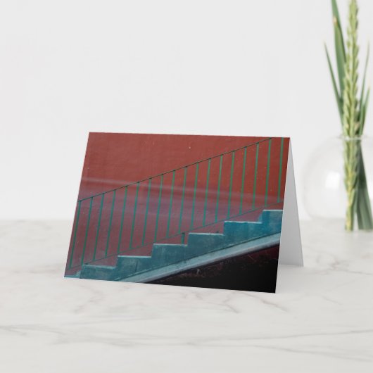 Carte Escalier et rampe Nature morte (Devant)