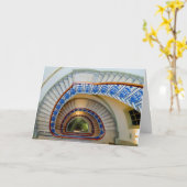 Carte Escalier Spiral (Fleur jaune)