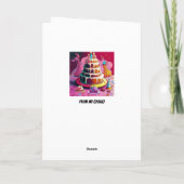 Carte Escargot coloré Anniversaire (Dos)