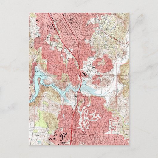 Carte Escondido California (1996) (Devant)