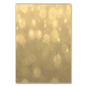 Carte Escort Gold Bokeh (Dos)