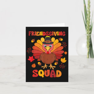 Carte Escouade d'action amicale Thanksgiving Dons Turqui