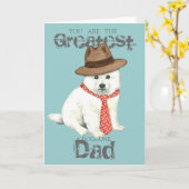 Carte Eskie Papa (Fleur jaune)