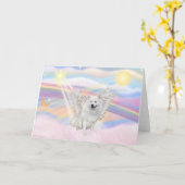 Carte Eskimo Spitz (Fleur jaune)