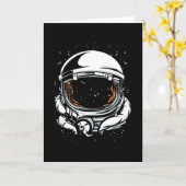 CARTE ESPACE D'ASSISTANCE ASTRONAUT (Fleur jaune)