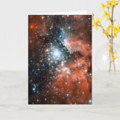 Carte Espace de cluster géant Nebula Star (Fleur jaune)