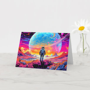 Carte Espace et au-delà   Joyeux anniversaire