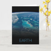 Carte Espace Extérieur, Cosmos, Système Solaire, Planète (Fleur jaune)