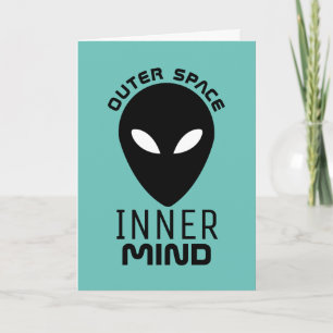 Carte Espace Extérieur Inner Mind, Alien Extraterrestre