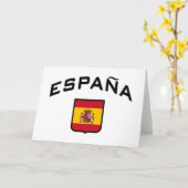Carte Espagne (Fleur jaune)