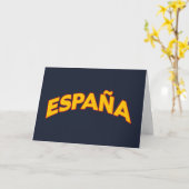 Carte Espagne 5 (Fleur jaune)