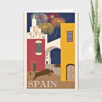 Espagne - Affiche Vintage voyage