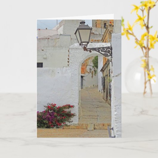 Carte Espagne-Arcos de la Frontera (Fleur jaune)