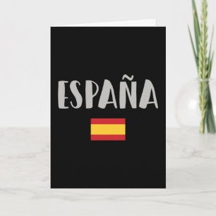 Carte Espagne Football Fan Shirt Drapeau